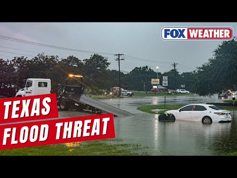 Rounds Of Storms Bring Flood Threat Across Dallas, Texas Hill Country