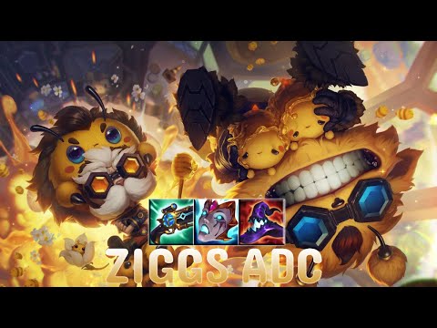 CRAZY ZIGGS!! Teddy Teddy plays Ziggs ADC vs Jhin | Season 15