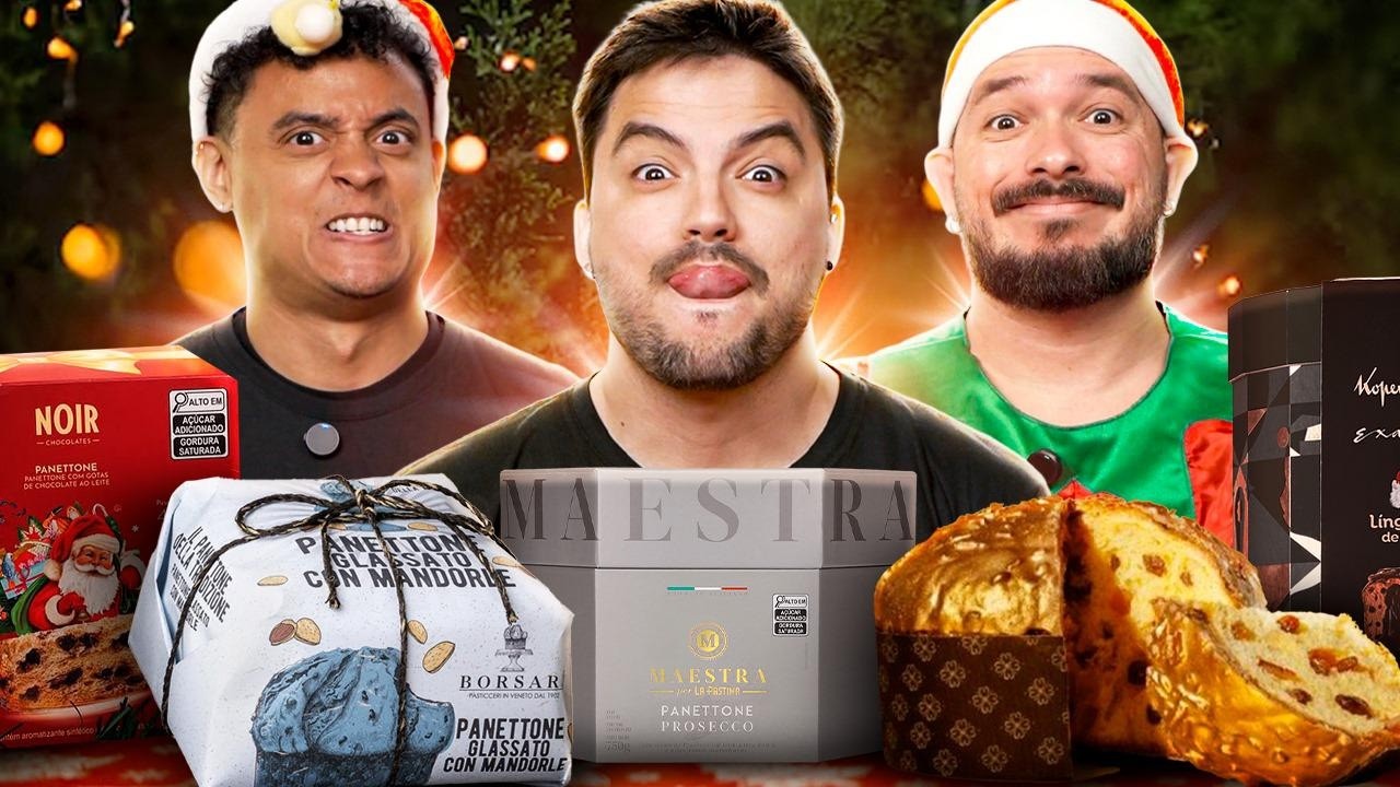 PROVAMOS OS PANETONES MAIS CHIQUES DO BRASIL