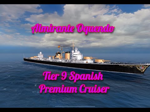 The Almirante Oquendo is coming to WOWSB.  Tier 9 premium Spanish Cruiser.