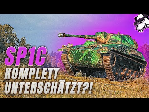 SP 1 C - Completely underrated? What can the German Tier VII do? [WoT - Gameplay - German]