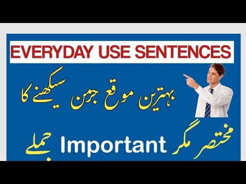 Short German Sentences for Daily Conversation (A2–B1)