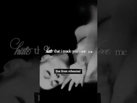 hate that i made you love me (live from rehearsal) ˚. ♡ ︎download now