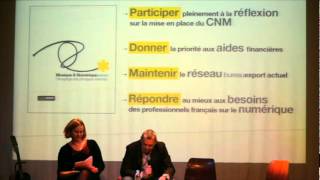 Part 1 - Conférence de presse Bureau Export 2012 [Bilan 2011 & Orientations 2012]