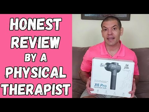 Bob and Brad X6 Pro Massage Gun Review by a Physical Therapist