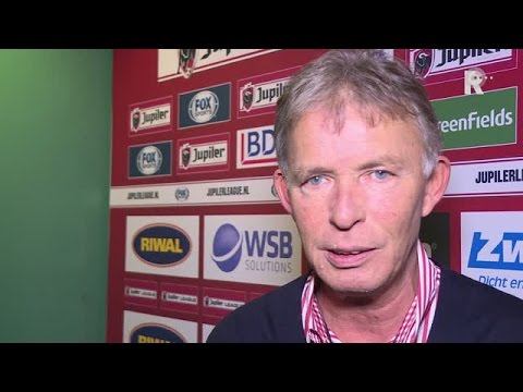 Harry van den Ham na afloop van FC Dordrecht - NAC