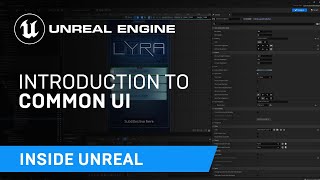 Introduction to Common UI | Inside Unreal