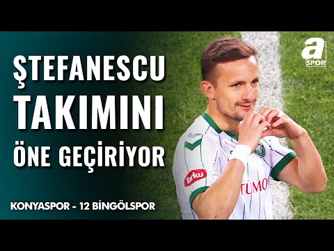 GOL Marius Ştefanescu | Konyaspor 1-0 12 Bingölspor | Ziraat Türkiye Kupası 3. Tur Maçı