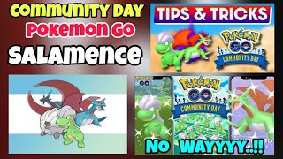 SHINY BAGON EVERY CLICK! Pokemon GO Community Day Classic