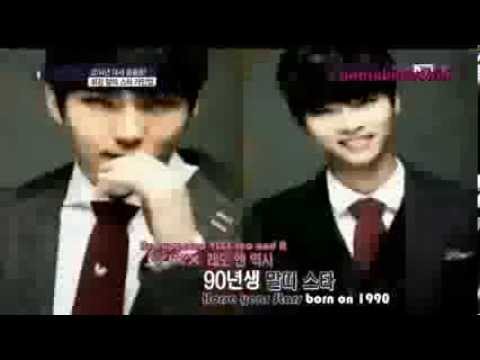 [ENG]140102 Wide Entertainment News - VIXX N & Eun Jiwon Cut