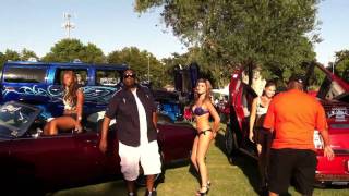 E-40 ft B Leget- rear view mirror(making of music video)