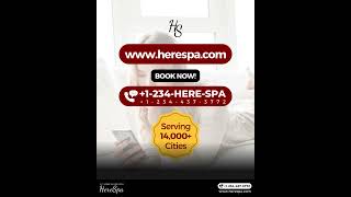 Relax, Rejuvenate, and Unwind with Herespa's At-Home Massage Services! 🌟