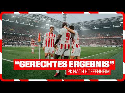 "A fair result over 90 minutes" - Press conference after Hoffenheim | 1. FC Köln - TSG 2:2