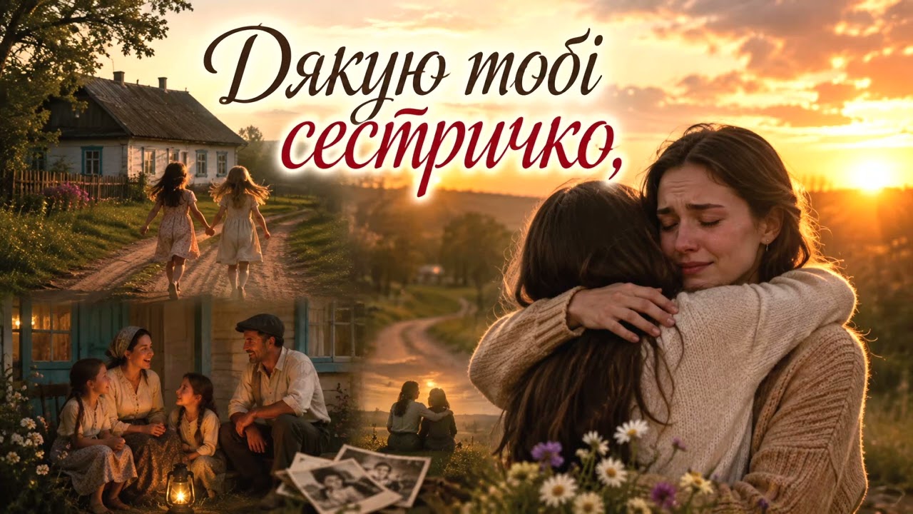 Дякую тобі, сестричко — зворушлива українська пісня про сестру