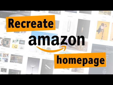 Build Amazon.com homepage with MDB | Bootstrap 5 & Material Design 2.0 Tutorial