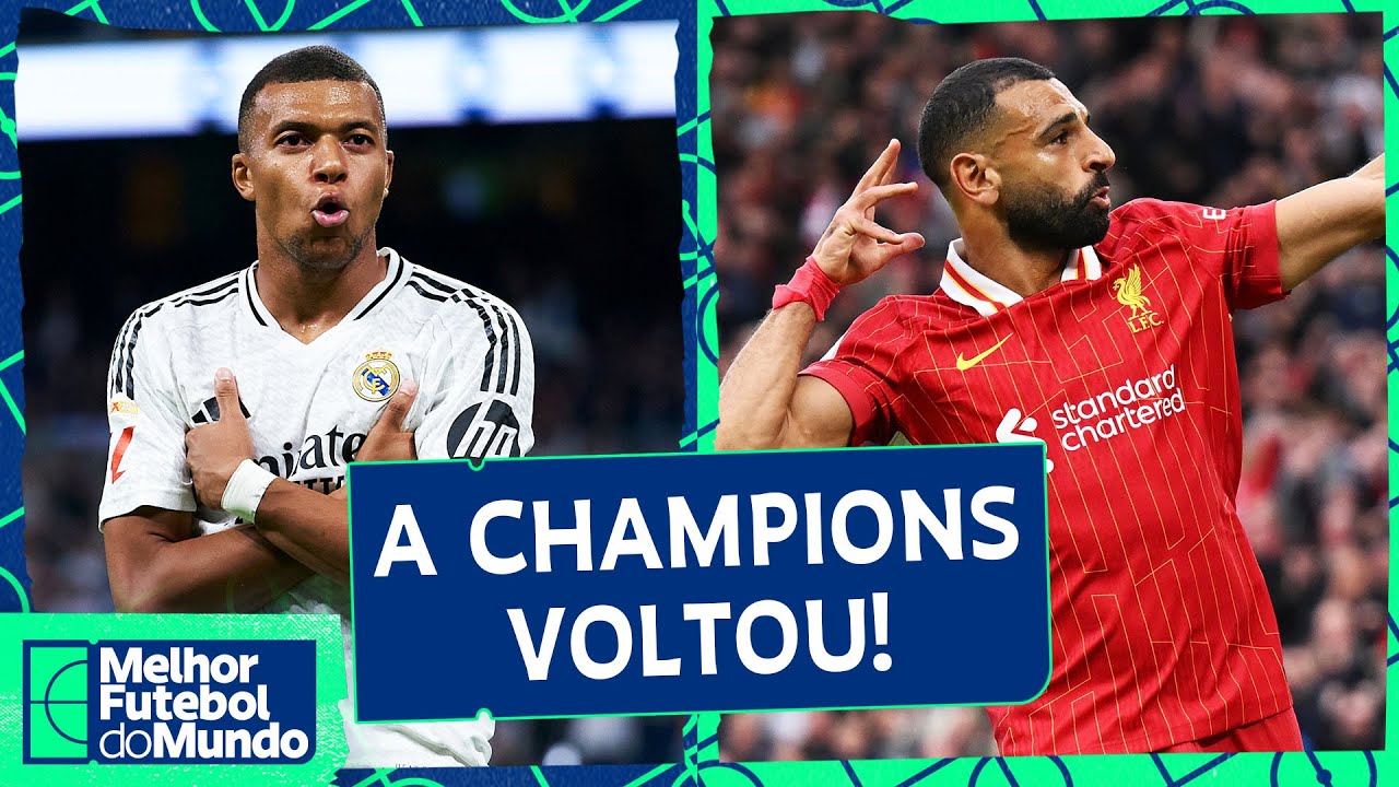 REAL MADRID X STUTTGART; MILAN X LIVERPOOL! Muito mais Champions - Melhor Futebol do Mundo 17/09/24