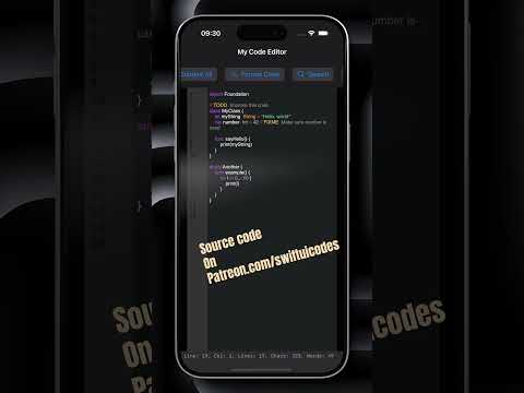Build Your Own SwiftUI Code Editor and Level Up Your Skills! 🚀