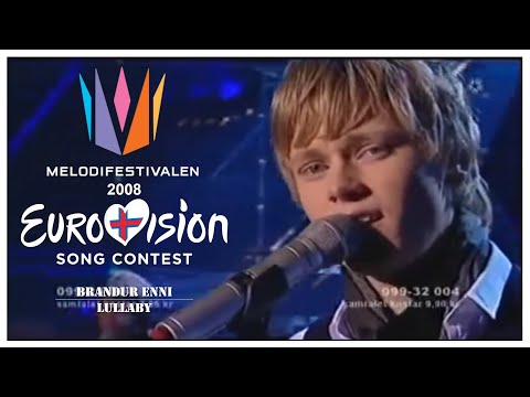 Brandur Enni - Lullaby - Melodifestivalen 2008 | Eurovision Sweden