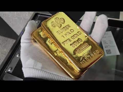 HD | 1KG PAMP SUISSE GOLD BARS 💘