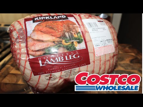 Costco Boneless Leg Of Lamb/so easy so good !!!