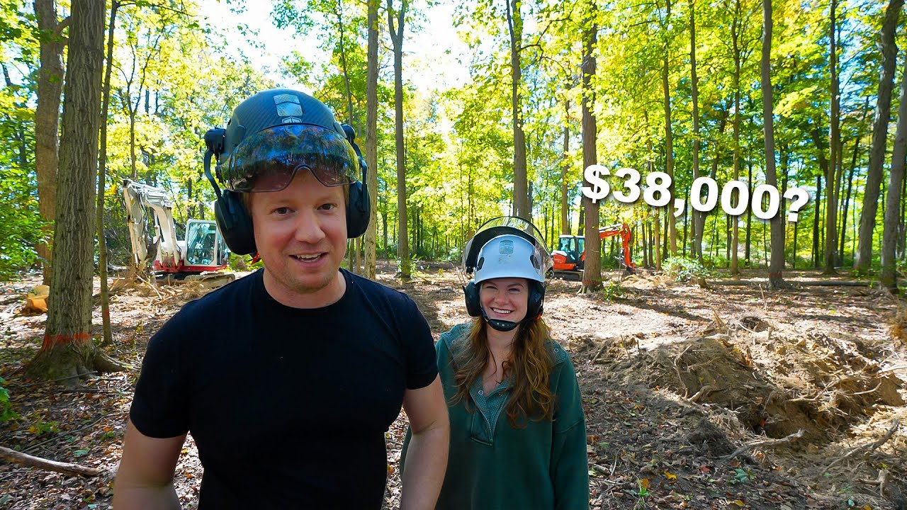 Quoted Too High, So We Are Doing It Ourselves! Clearing land and milling lumber. 