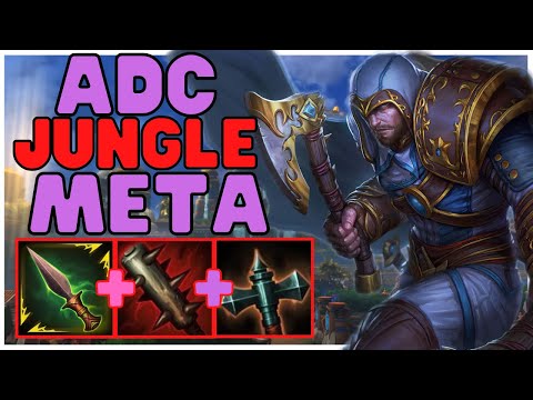 CRAZY ADC JUNGLE BUILD - Ullr Grandmaster Jungle