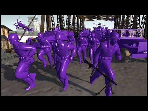 Army Men Evacuate Across Bridge! - Army Men: Civil War S2E7