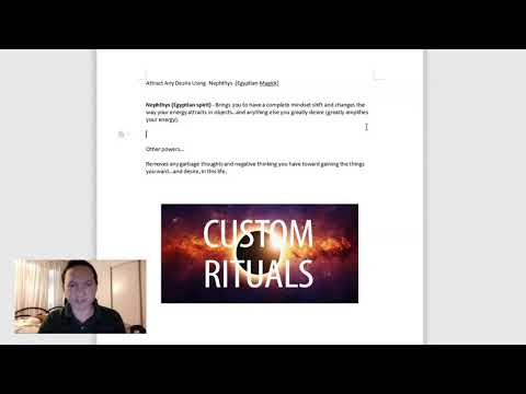 Attract Any Desire Using Nephthys (Egyptian Magick)