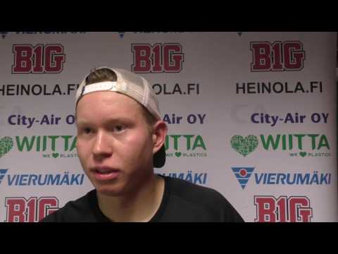 Vierumäki United - K-Kissat 09.11.2016 - Ottelun tunnelmat