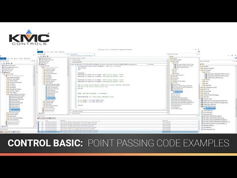 ControlBasic: Point Passing Code Examples
