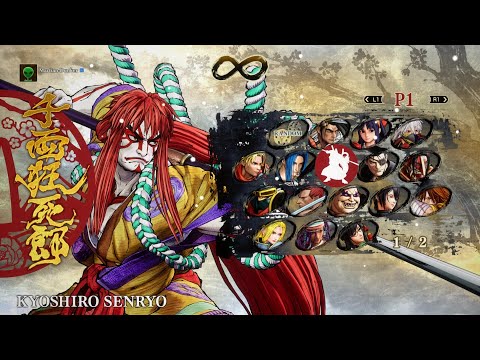 [SAMURAI SHODOWN] Gameplay - KYOSHIRO (Story mode)
