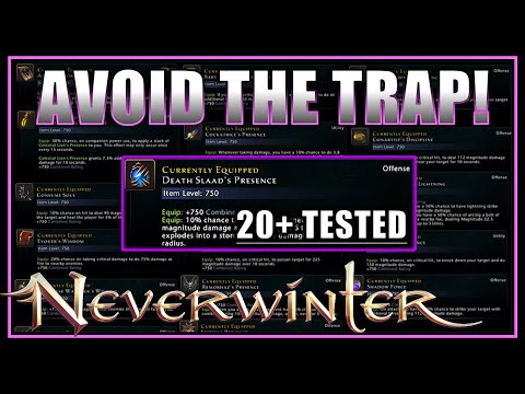 Companion Bonuses like Xuna, Scorpion, Netherese Look Great but Actually are Terrible! - Neverwinter