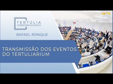 Tertúlia Conscienciologia 6212 - Transmissão dos Eventos do Tertuliarium (Tecnologia)