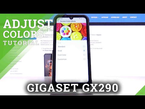 How to Adjust Colors in Gigaset GX290 - Change Color Mode