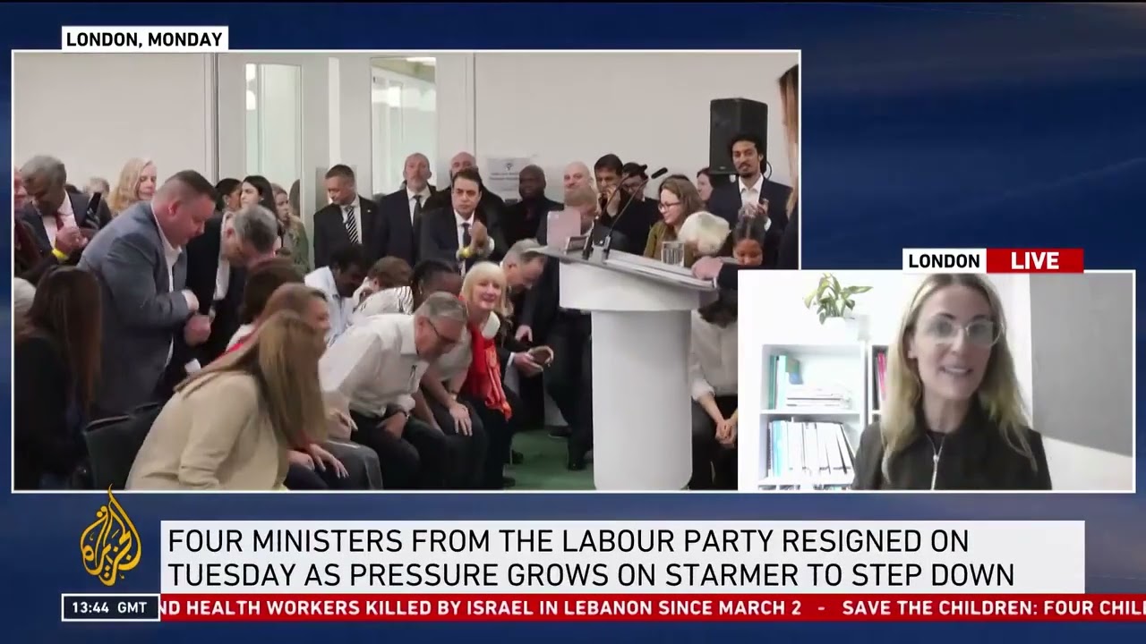 Rachael Henry on Al Jazeera discussing the Kings Speech and the Labour leadership