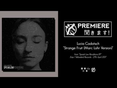 Lucia Cadotsch "Strange Fruit (Marc Lohr Version)" - Tsinoshi Premiere Ecoute