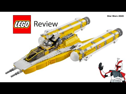 LEGO STAR WARS 8037 Anakin's Y-wing Starfighter Review