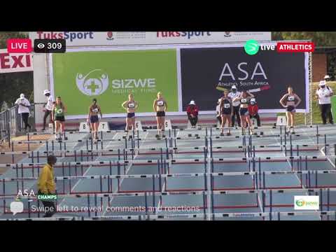 ASA Senior Championship Woman 100m Hurdles Final