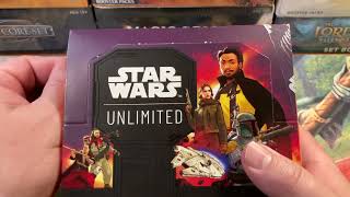 Are Booster Boxes Better? A Lawless Time Star Wars Unlimited Opening / Unboxing SWU LAW Set 7