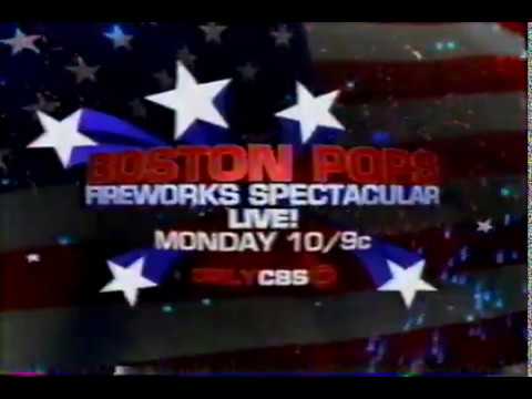 2011 CBS Live! Boston Pops Fireworks Spectacular Promo Commercial