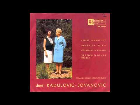 Duet Radulovic Jovanovic - Lolo mangupe - (Audio 1967) HD