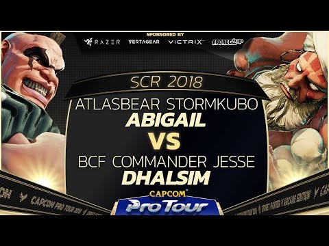 AtlasBear StormKubo vs BCF Commander Jesse - SCR 2018 Day 2 Top 32 - SFV - CPT 2018