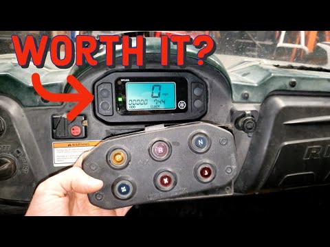 Rhino 660 Digital Gauge Cluster UPGRADE / Installation EASY!