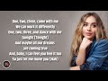 Sabrina Carpenter Let Me Move You LYRICS From The Netflix Film Work It