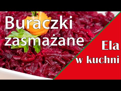 Zasmażane buraczki na ciepło, szybki dodatek do obiadu
