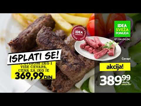 IDEA | Sveža ponuda 1.04 - 4.04.2019.