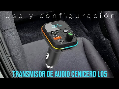 Use and configuration of the L05 Bluetooth transmitter to ashtray