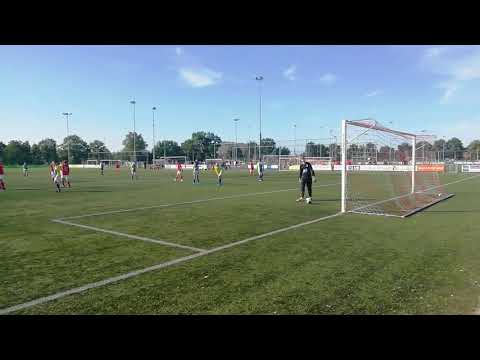 Roosendaal jo14-2 - Rood Wit jo14-1 goal 3