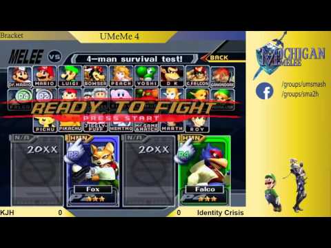 UMeMe 4 - KJH (Fox/Falco) vs ID Crisis (Falco) Winners Semis