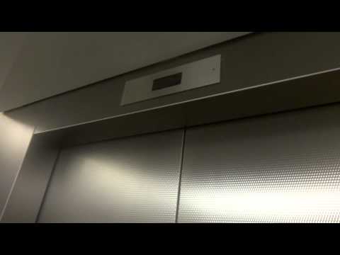 NICE 1990’s Schindler traction elevator @ Place des Halles, Strasbourg, France.